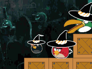 Angry Birds Halloween Forest